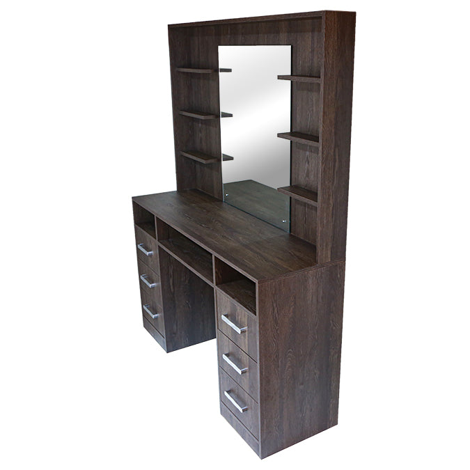 Dark Oak Console Barber Station