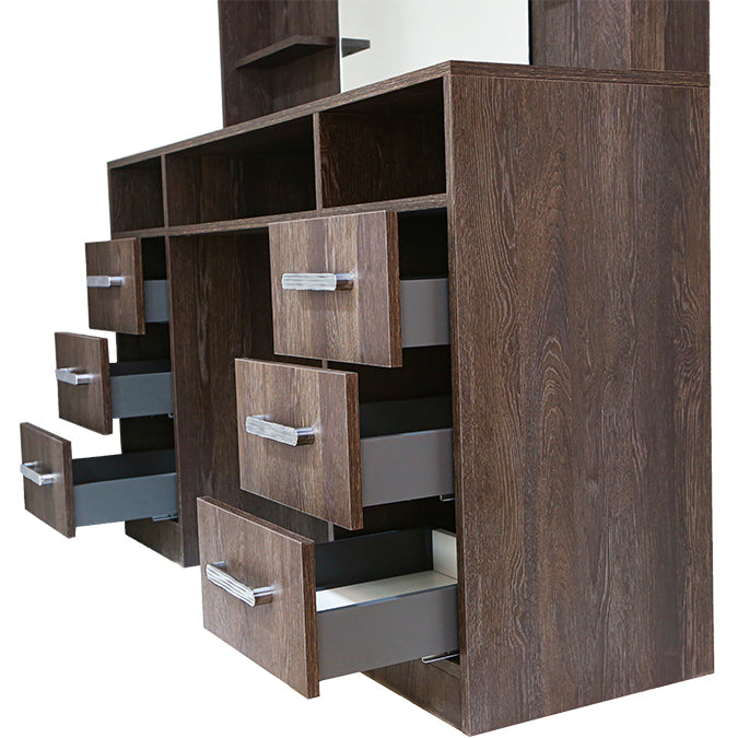 Dark Oak Console Barber Station