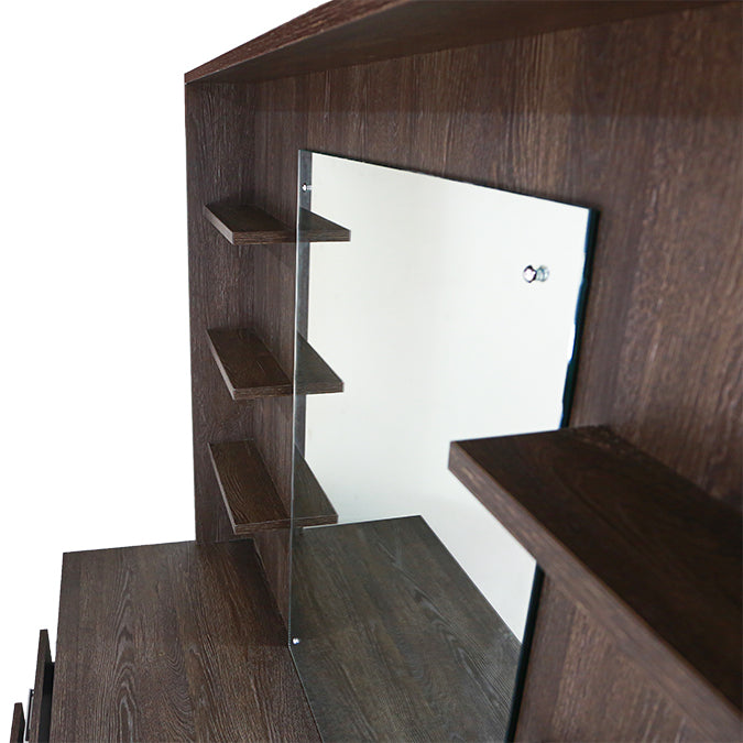 Dark Oak Console Barber Station