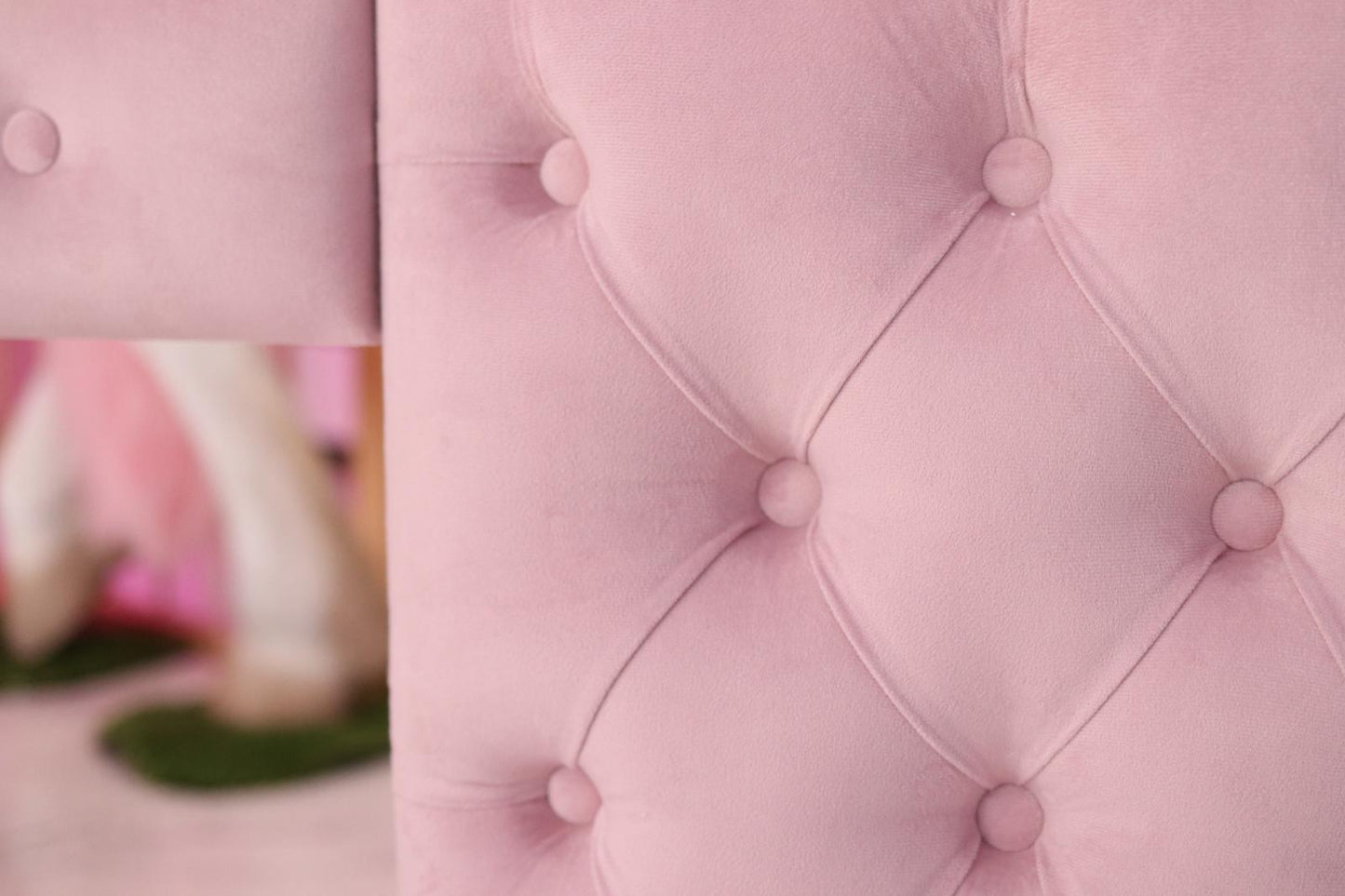 Deluxe Double Nail Desk - Pink